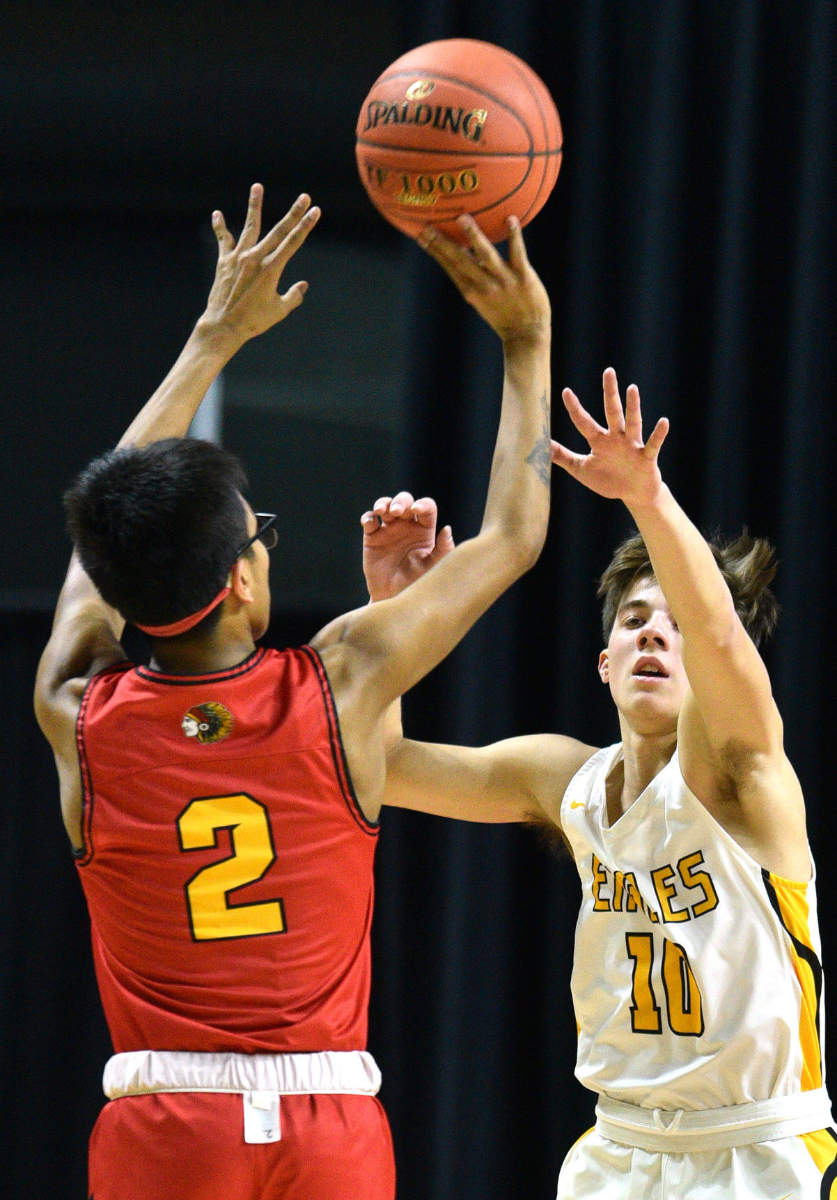 Lawton-Bronson vs Omaha Nation basketball